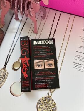 Buxom 2x Big Tease Plumping Mascara 2ml Each Blackest Black